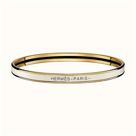 hermes bracelet uni bangle|Hermes wide enamel bangle.